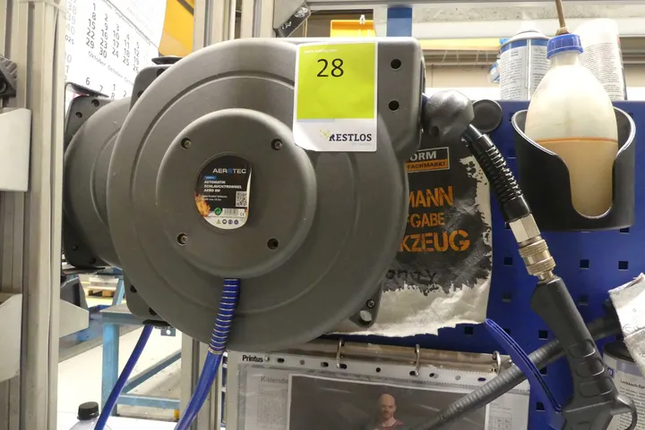 Aerotec - Automatik Druckluftschlauch-Aufroller